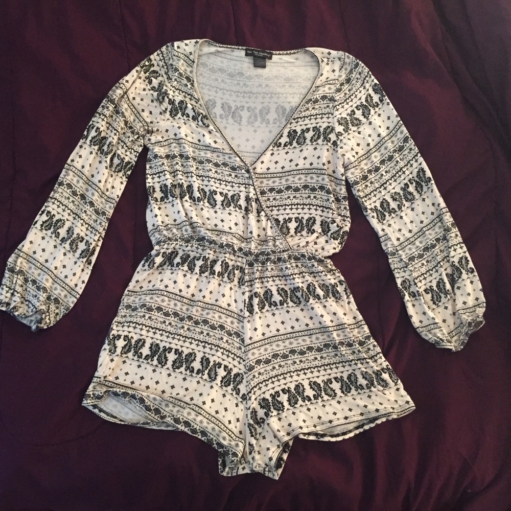 Long-sleeved Romper